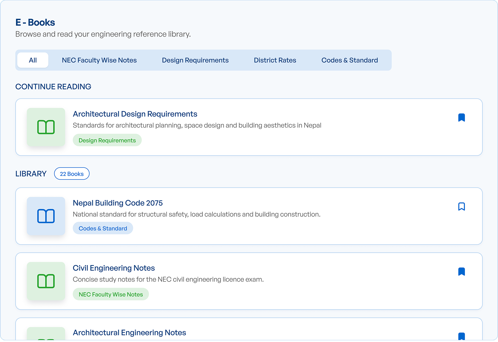 Nepal engineering code e-book library